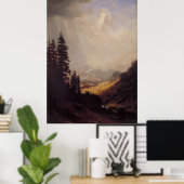 Albert Bierstadt's The Matterhorn, 1867 Poster (Thuiskantoor)