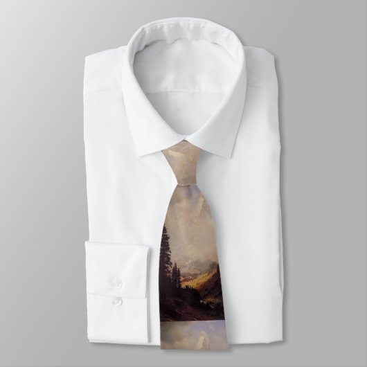 Albert Bierstadt's The Matterhorn, 1867 Stropdas (Gebonden)