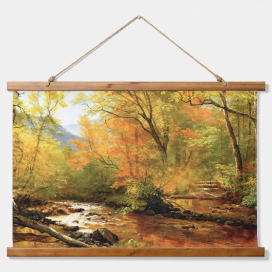 Albert Bierstadt's twee beroemde landschapsschilde Hangend Wandkleed (Voorkant 2)