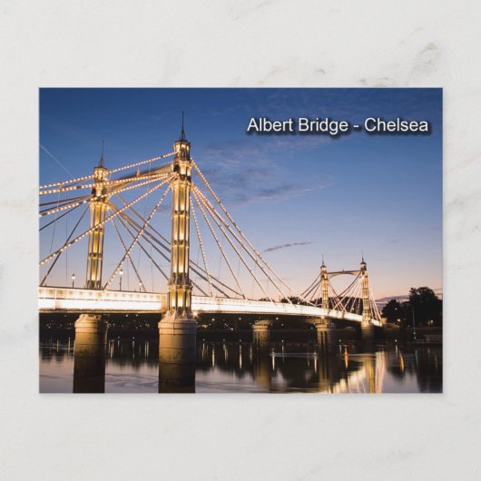 Albert Bridge Briefkaart (Voorkant)