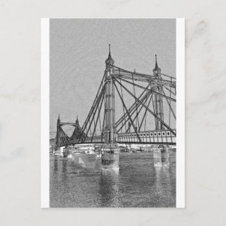 Albert Bridge Londen Briefkaart