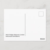 Albert Bridge, Londen Briefkaart (Achterkant)
