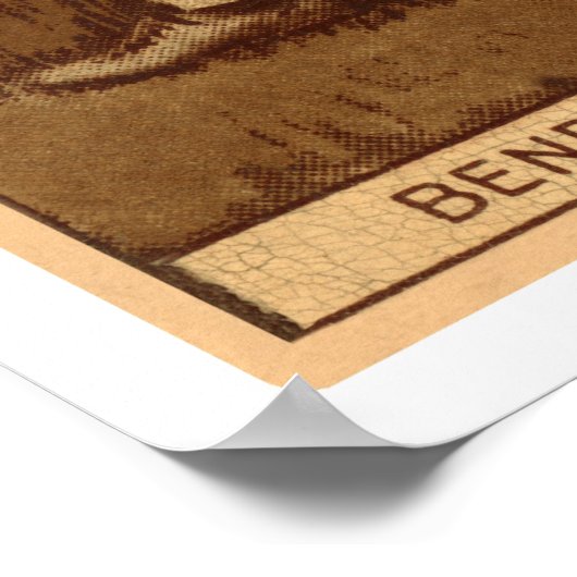 Albert Chief Bender Baseball 1912 Poster (Hoek)