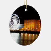 Albert dock Complex, Liverpool Verenigd Koninkrijk Keramisch Ornament (Rechts)