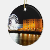 Albert dock Complex, Liverpool Verenigd Koninkrijk Keramisch Ornament (Links)