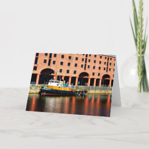 Albert Dock Feestdagen Kaart