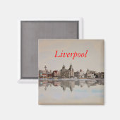 Albert Dock - Koelkastmagneet Magneet (Voorkant / Achterkant)