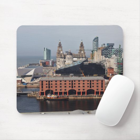 Albert Dock Liverpool - Mousepad Muismat (Met muis)