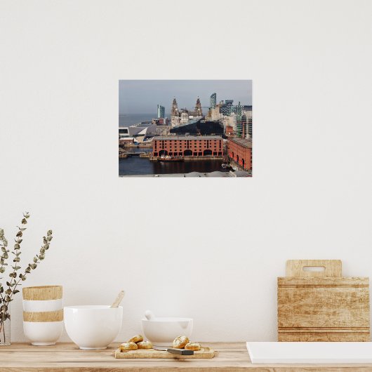 Albert Dock - Liverpool Poster (Keuken)