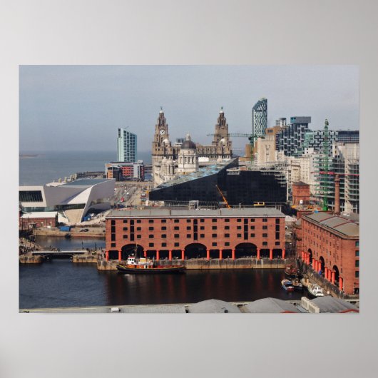 Albert Dock - Liverpool Poster (Voorkant)