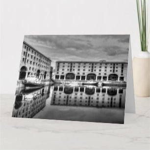 Albert Dock Liverpool Reflections Kaart