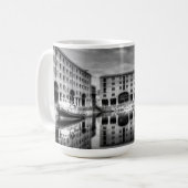 Albert Dock Liverpool Reflections Koffiemok (Voorkant links)