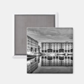 Albert Dock Liverpool Reflections Magneet (Voorkant / Achterkant)