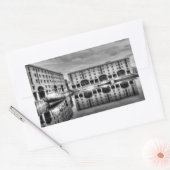 Albert Dock Liverpool Reflections Rechthoekige Sticker (Envelop)