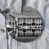 Albert Dock Liverpool Reflections Ronde Button 6,0 Cm (In situ)