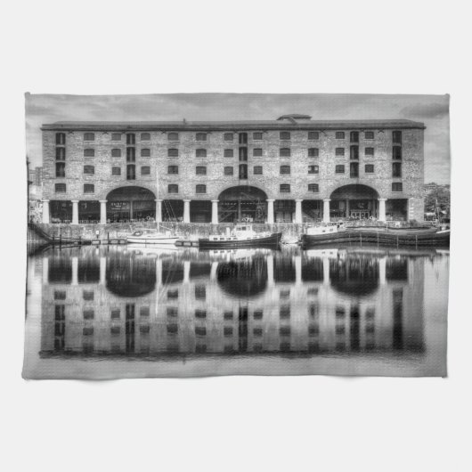 Albert Dock Liverpool Theedoek (Horizontaal)