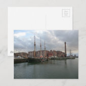 Albert Dock van Liverpool Briefkaart (Voorkant / Achterkant)