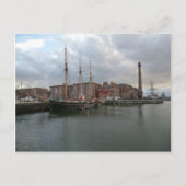 Albert Dock van Liverpool Briefkaart (Voorkant)