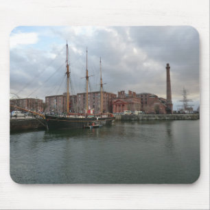 Albert Dock van Liverpool Muismat