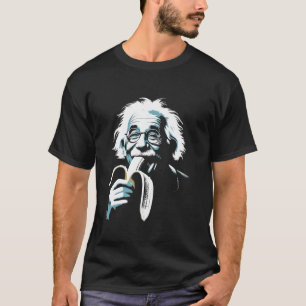 Albert Eating Banana - Grappige Grafische Klassiek T-shirt