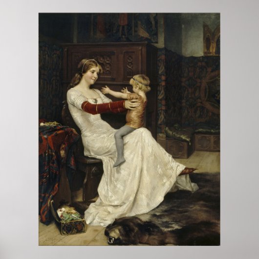 Albert Edelfelt Blanka CC0291 Poster 97 cm (Voorkant)