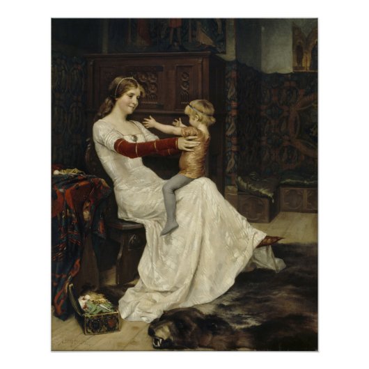 Albert Edelfelt Blanka CC0531 Perfect Poster (Voorkant)
