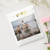 Albert Edelfelt - Boys spelen op de kust Bedankzakje (Gezegeld)