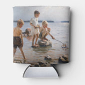 Albert Edelfelt - Boys spelen op de kust Blikjeskoeler (Voorkant)