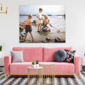 Albert Edelfelt - Boys spelen op de kust Canvas Afdruk (Insitu (Woonkamer))