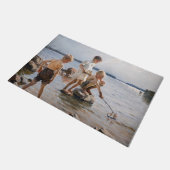 Albert Edelfelt - Boys spelen op de kust Deurmat (Schuin)