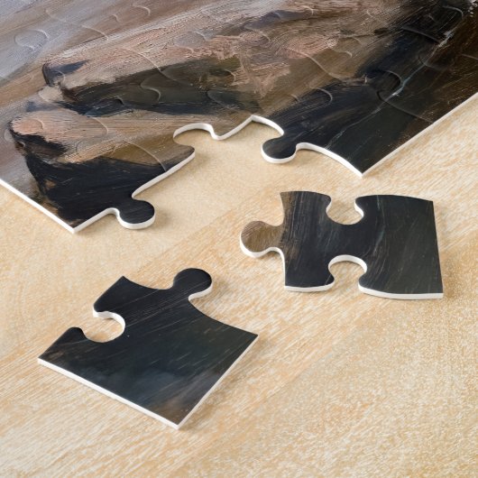 Albert Edelfelt - Boys spelen op de kust Legpuzzel (Zijkant)