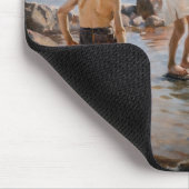 Albert Edelfelt - Boys spelen op de kust Muismat (Hoek)