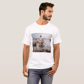 Albert Edelfelt - Boys spelen op de kust T-shirt (Voorkant volledig)