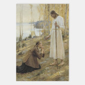 Albert Edelfelt - Christus en Mary Magdalene Inpakpapier Vel