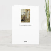 Albert Edelfelt - Christus en Mary Magdalene Kaart (Achterkant)