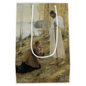 Albert Edelfelt - Christus en Mary Magdalene Medium Cadeauzakje (Achterkant)