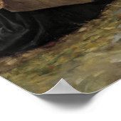 Albert Edelfelt - Christus en Mary Magdalene Poster (Hoek)