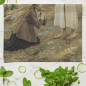 Albert Edelfelt - Christus en Mary Magdalene Theedoek (Gevouwen)