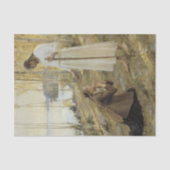 Albert Edelfelt - Christus en Mary Magdalene Tissuepapier (Voorkant)