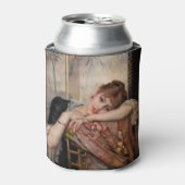 Albert Edelfelt - De Parisienne/Virginie Blikjeskoeler (Blikje Voorkant)