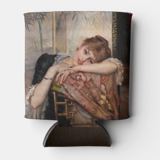 Albert Edelfelt - De Parisienne/Virginie Blikjeskoeler (Voorkant)