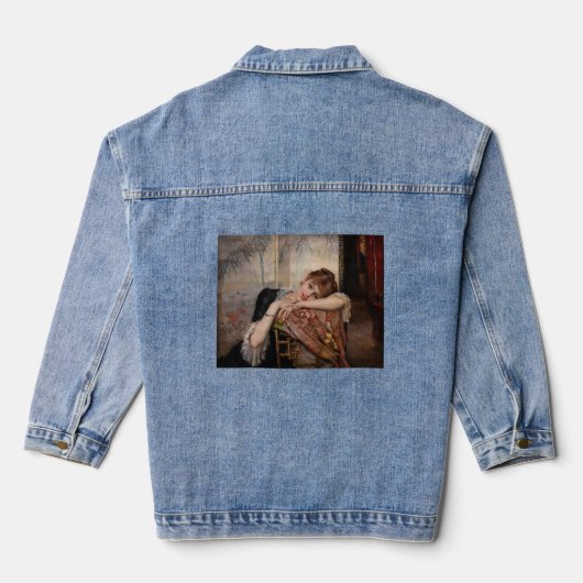 Albert Edelfelt - De Parisienne/Virginie Denim Jacket (Achterkant)