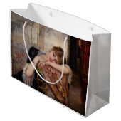 Albert Edelfelt - De Parisienne/Virginie Groot Cadeauzakje (Achterkant Gekanteld)