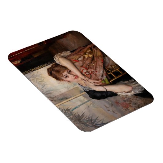 Albert Edelfelt - De Parisienne/Virginie Magneet (Rechterzijde)