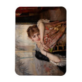 Albert Edelfelt - De Parisienne/Virginie Magneet (Verticaal)