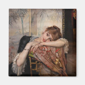 Albert Edelfelt - De Parisienne/Virginie Magneet (Voorkant)