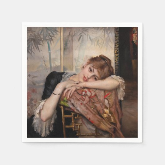 Albert Edelfelt - De Parisienne/Virginie Servet (Voorkant)