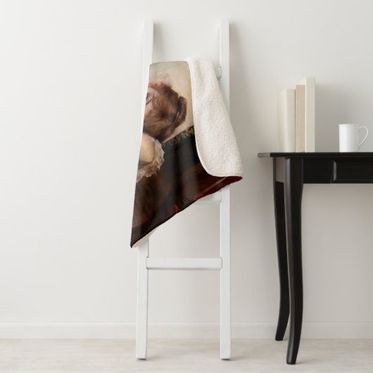 Albert Edelfelt - De Parisienne/Virginie Sherpa Deken (In situ)