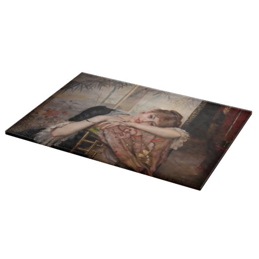 Albert Edelfelt - De Parisienne/Virginie Snijplank (Hoek)