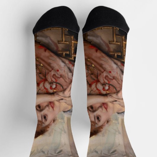 Albert Edelfelt - De Parisienne/Virginie Sokken (Top)